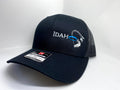 Ice Fishing SnapBack in Black/Black