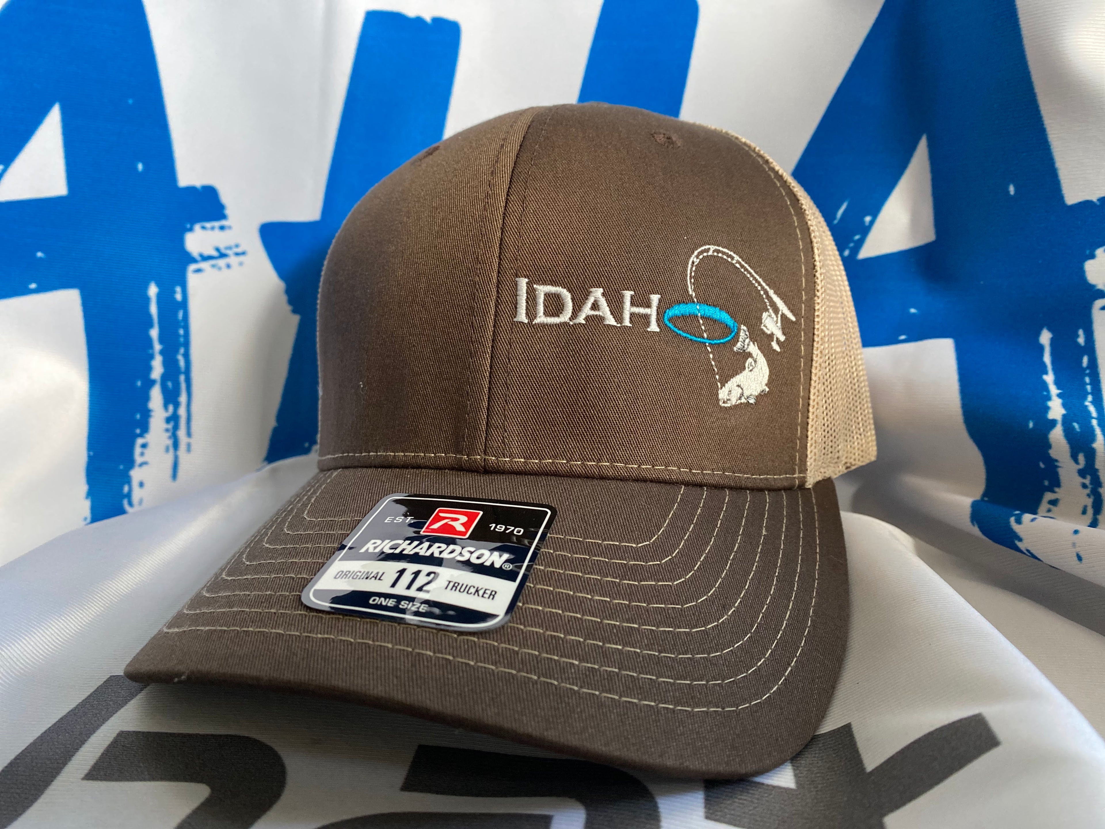 Ice Fishing SnapBack in Brown/Khaki
