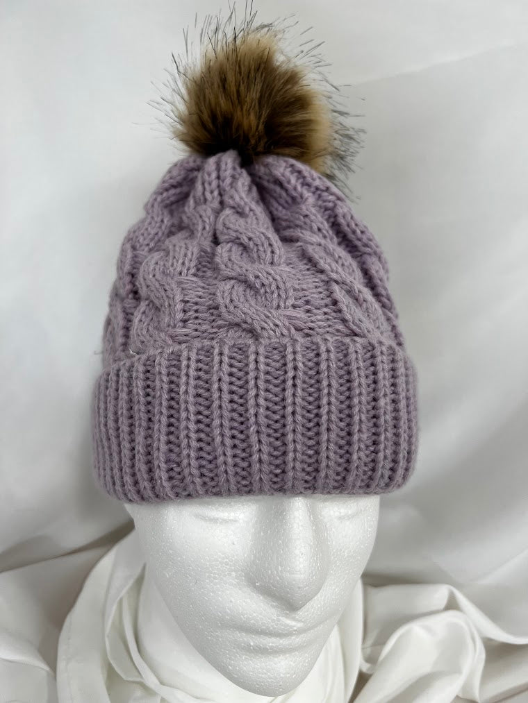 Idaho Girl Fox-Pom Beanie
