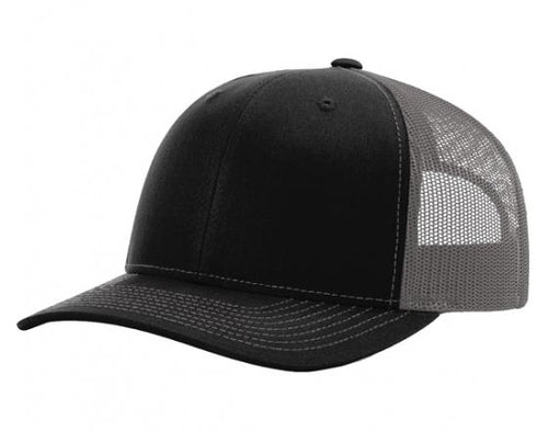 7C Custer County Idaho Leather Patch Hat