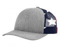 7C Custer County Idaho Leather Patch Hat