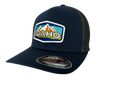 Embroidered Idaho Mountain Patch Flex-Fit Hat