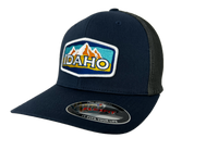 Embroidered Idaho Mountain Patch Flex-Fit Hat