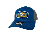 Embroidered Idaho Mountain Patch Snapback Hat