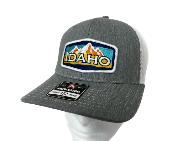 Embroidered Idaho Mountain Patch Youth Snapback