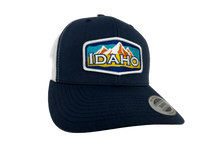Embroidered Idaho Mountain Patch Snapback Hat