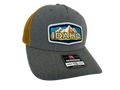 Embroidered Idaho Mountain Patch Snapback Hat